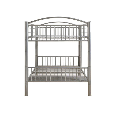 Cayelynn Silver Bunk Bed (Full/Full) - Ornate Home