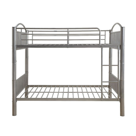 Cayelynn Silver Bunk Bed (Full/Full) - Ornate Home