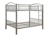 Cayelynn Silver Bunk Bed (Full/Full) - Ornate Home