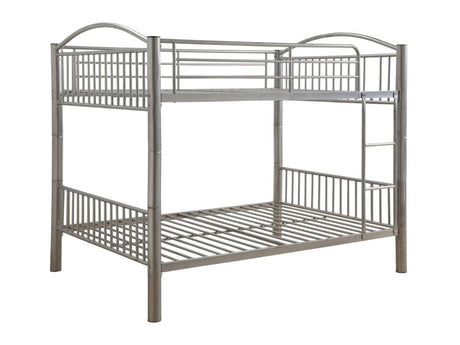 Cayelynn Silver Bunk Bed (Full/Full) - Ornate Home