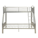Cayelynn Silver Bunk Bed (Twin/Full) - Ornate Home