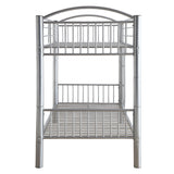 Cayelynn Silver Bunk Bed (Twin/Twin) - Ornate Home