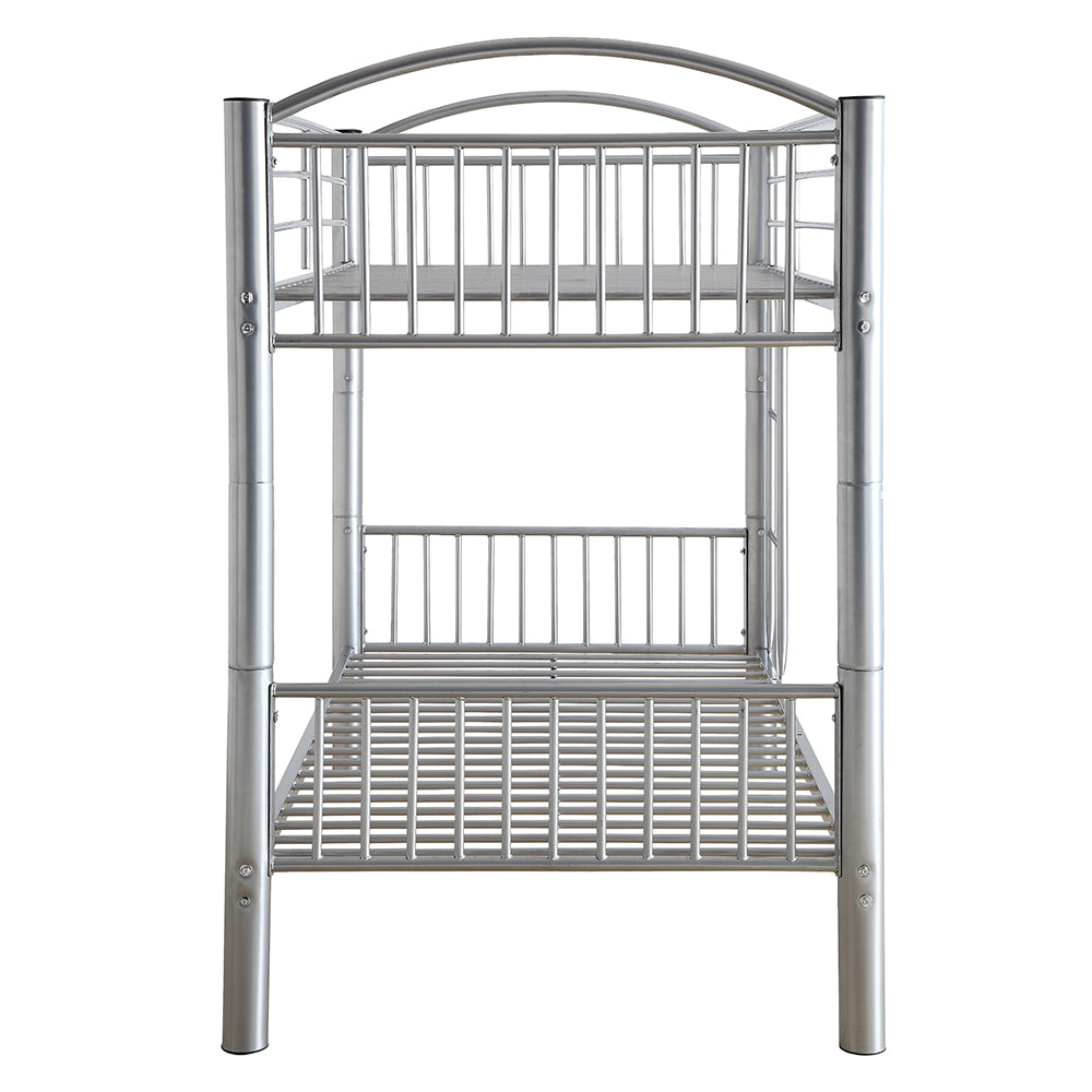 Cayelynn Silver Bunk Bed (Twin/Twin) - Ornate Home