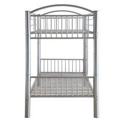Cayelynn Silver Bunk Bed (Twin/Twin) - Ornate Home