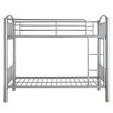Cayelynn Silver Bunk Bed (Twin/Twin) - Ornate Home