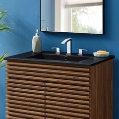 Cayman Black 30" Bathroom Sink - Ornate Home