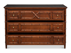 Cayman Brown Commode Chest - Ornate Home