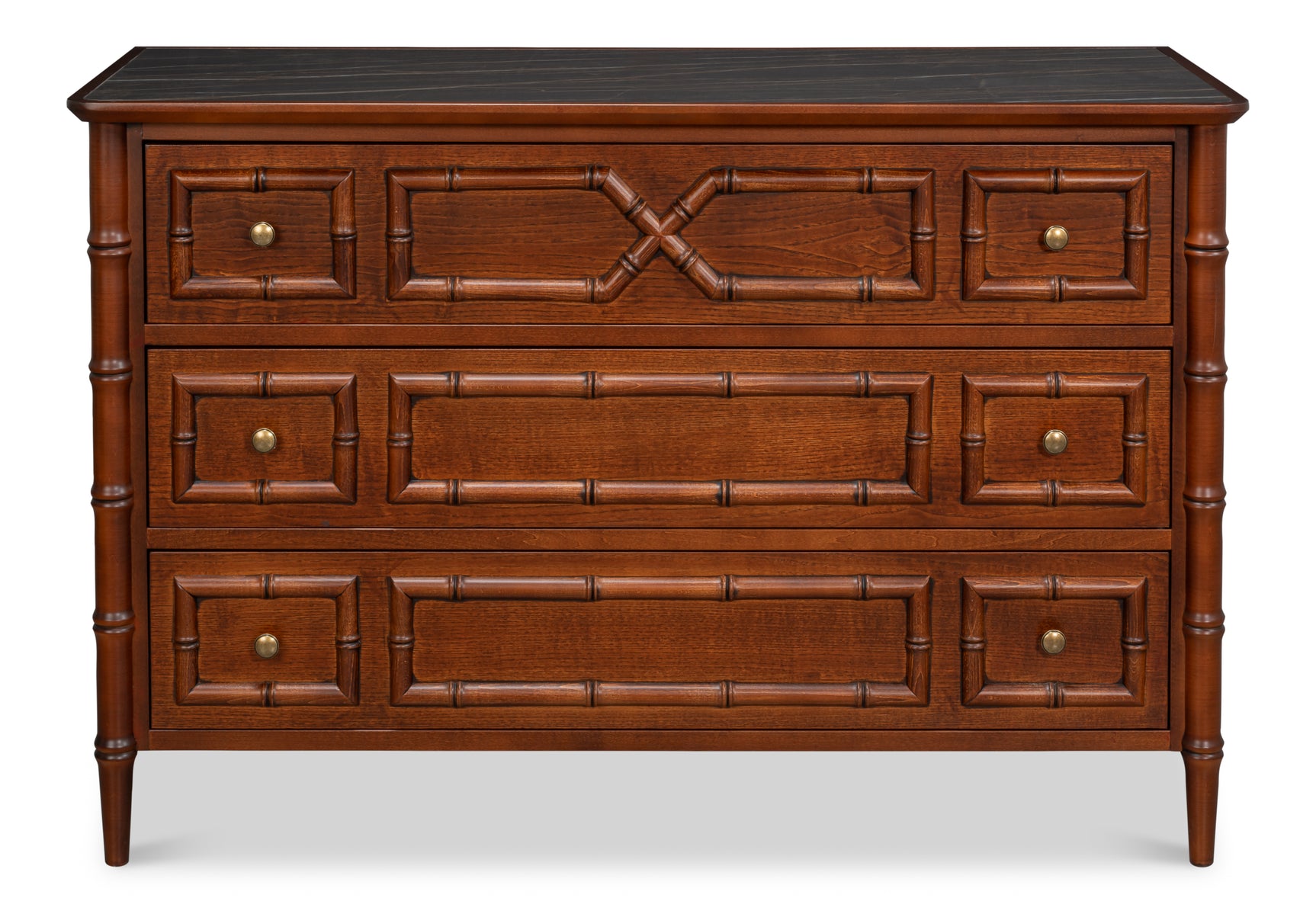 Cayman Brown Commode Chest - Ornate Home