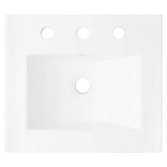 Cayman White 18" Bathroom Sink - Ornate Home