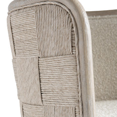 Cayo Sandbar/Light Beige Fabric Arm Chair - Ornate Home