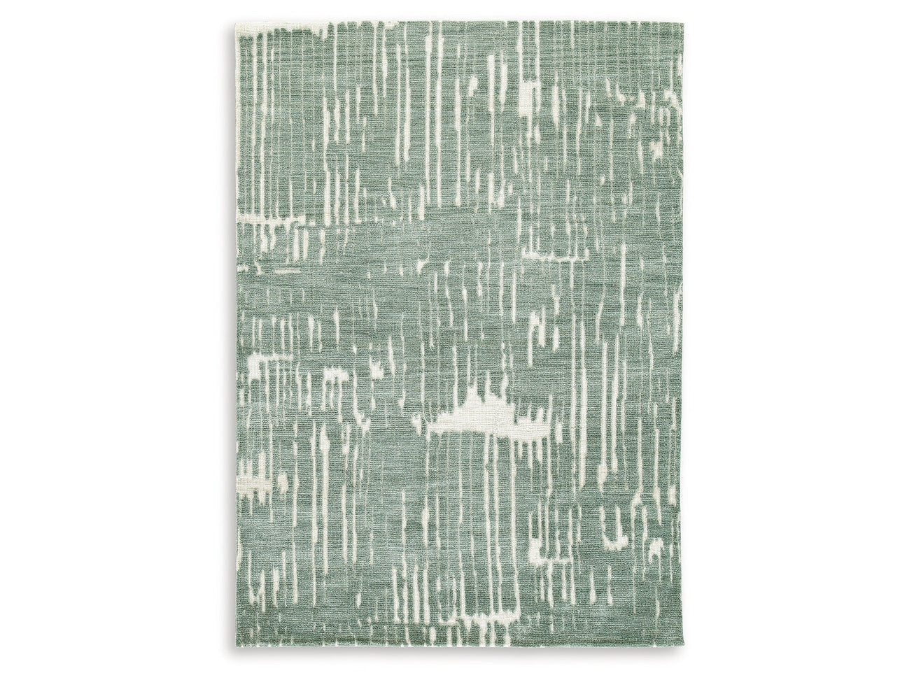 Cayworth Teal/White 8' x 10' Rug (Online Special Price) - Ornate Home