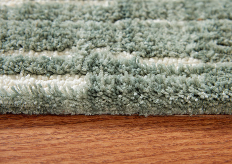 Cayworth Teal/White 8' x 10' Rug - Ornate Home