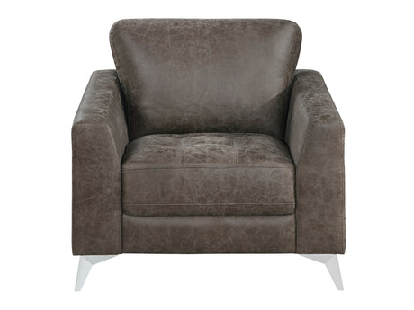 Cazon Brown Chair - Ornate Home