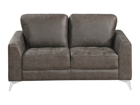 Cazon Brown Loveseat - Ornate Home