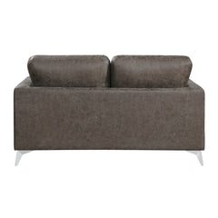 Cazon Brown Loveseat - Ornate Home