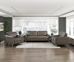 Cazon Brown Loveseat - Ornate Home