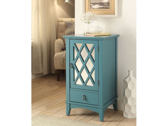 Ceara Chrome Accent Table - Ornate Home