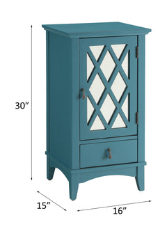 Ceara Chrome Accent Table - Ornate Home