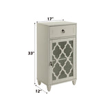 Ceara White Accent Table - Ornate Home