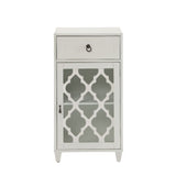 Ceara White Accent Table - Ornate Home