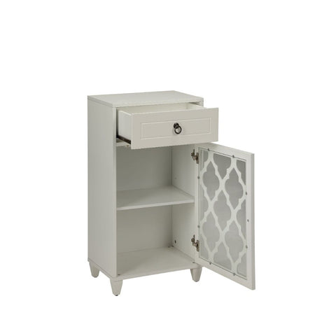 Ceara White Accent Table - Ornate Home