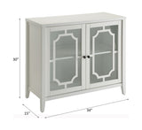 Ceara White Console Table - Ornate Home
