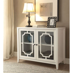 Ceara White Console Table - Ornate Home