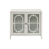 Ceara White Console Table - Ornate Home