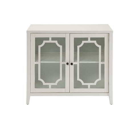 Ceara White Console Table - Ornate Home