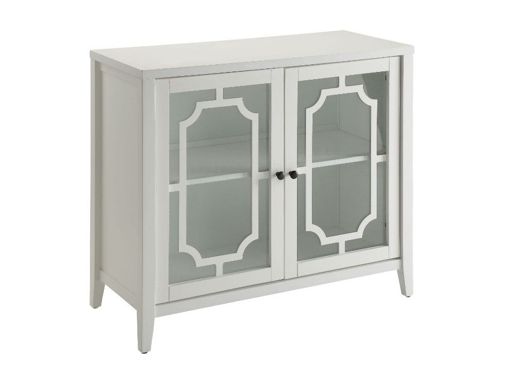 Ceara White Console Table - Ornate Home