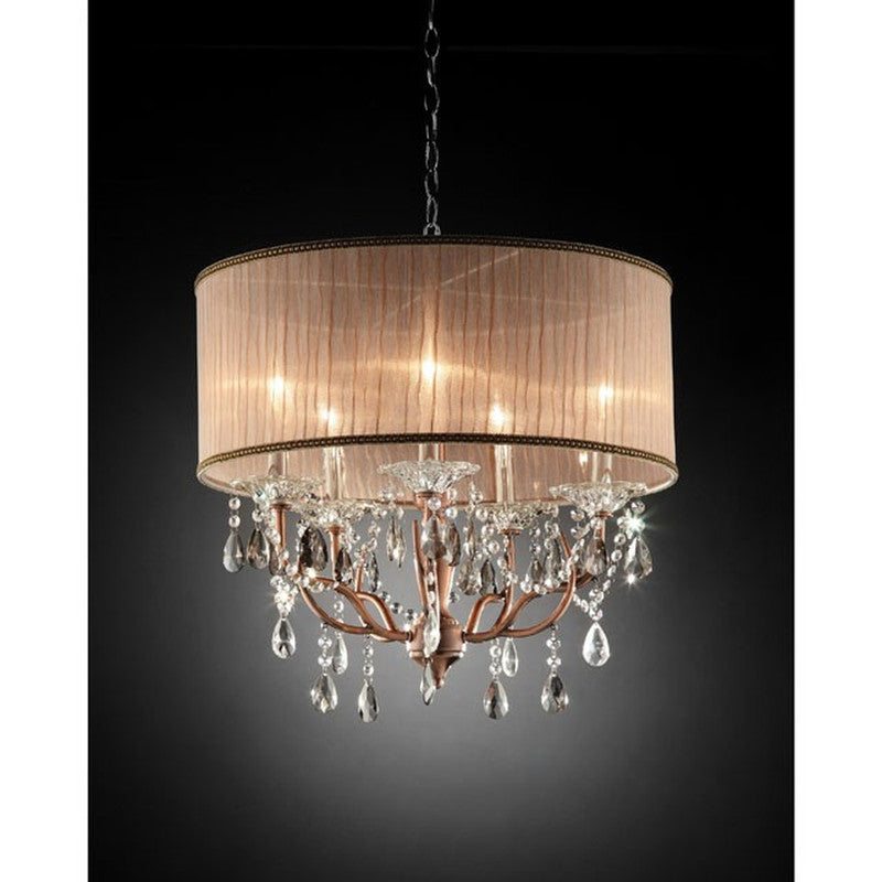 Cecelia Copper Ceiling Lamp - Ornate Home