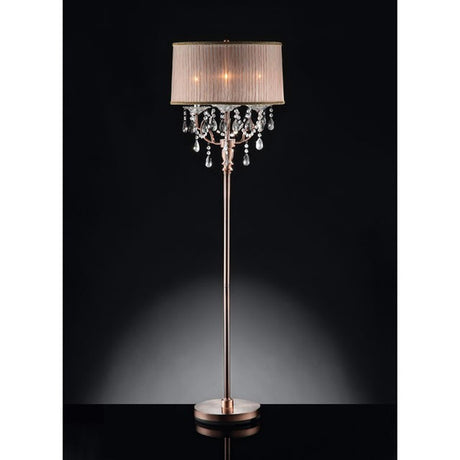 Cecelia Copper Floor Lamp - Ornate Home