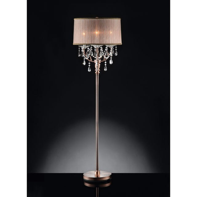 Cecelia Copper Floor Lamp - Ornate Home