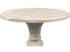 Cecelia Natural Pedestal Table - Ornate Home