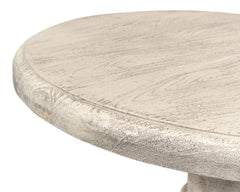 Cecelia Natural Pedestal Table - Ornate Home