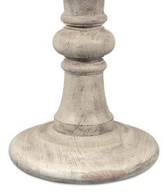 Cecelia Natural Pedestal Table - Ornate Home