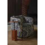 Cecil Blue Tapestry Accent Chair - Ornate Home