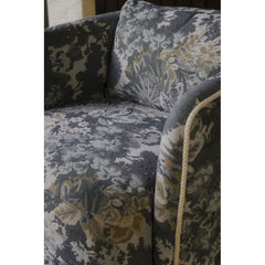 Cecil Blue Tapestry Accent Chair - Ornate Home