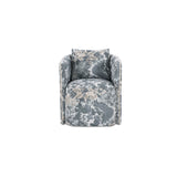 Cecil Blue Tapestry Dining Chair - Ornate Home