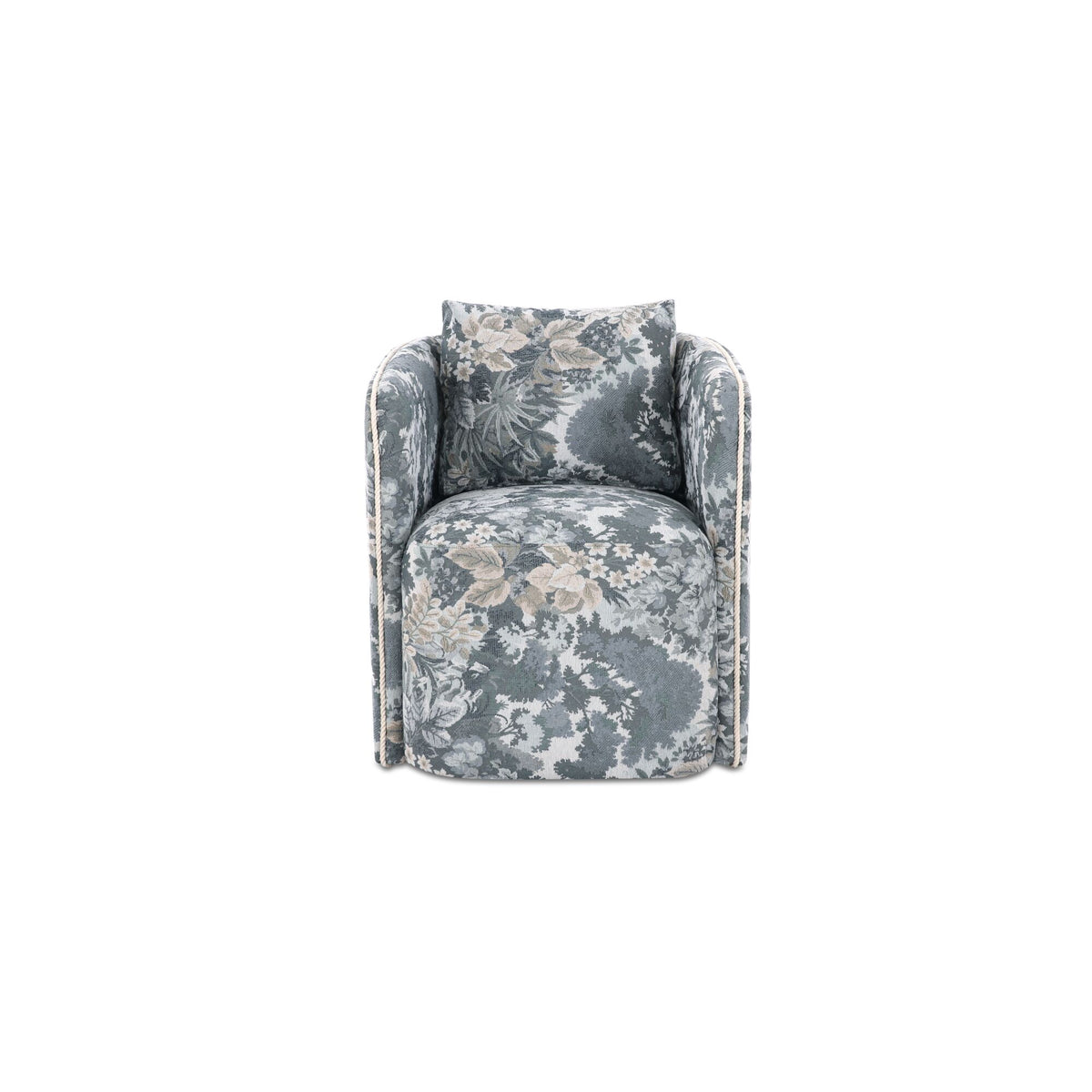 Cecil Blue Tapestry Dining Chair - Ornate Home