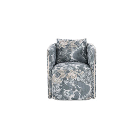 Cecil Blue Tapestry Dining Chair - Ornate Home