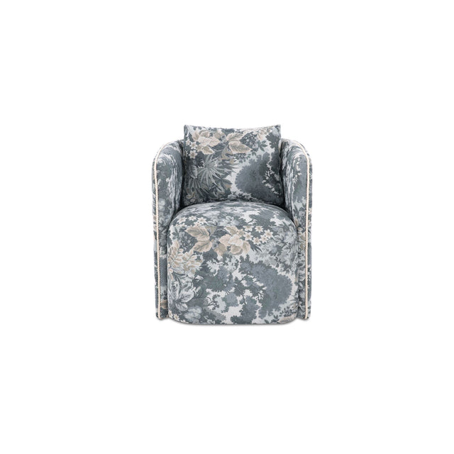 Cecil Blue Tapestry Dining Chair - Ornate Home