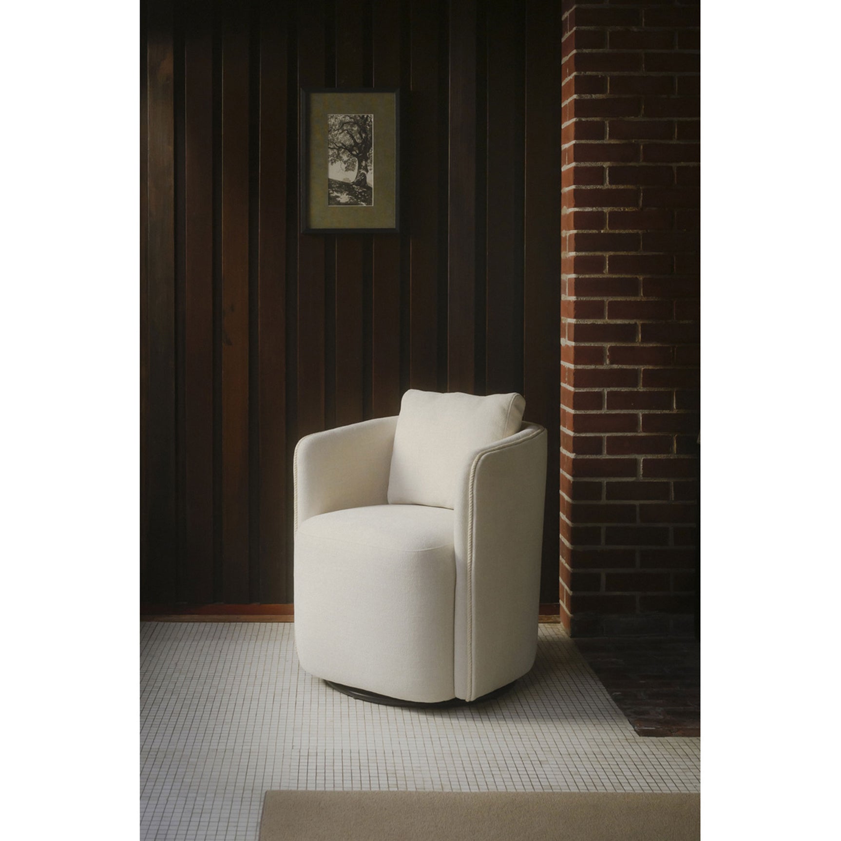 Cecil Warm White Dining Chair - Ornate Home