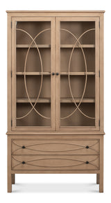 Cecile Beige Bookcase