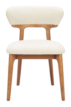 Cedar White & Walnut Dining Chair (Set of 2) - Ornate Home