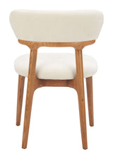 Cedar White & Walnut Dining Chair (Set of 2) - Ornate Home