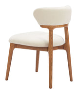 Cedar White & Walnut Dining Chair (Set of 2) - Ornate Home