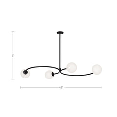 Cedric White Pendant Lamp - Ornate Home
