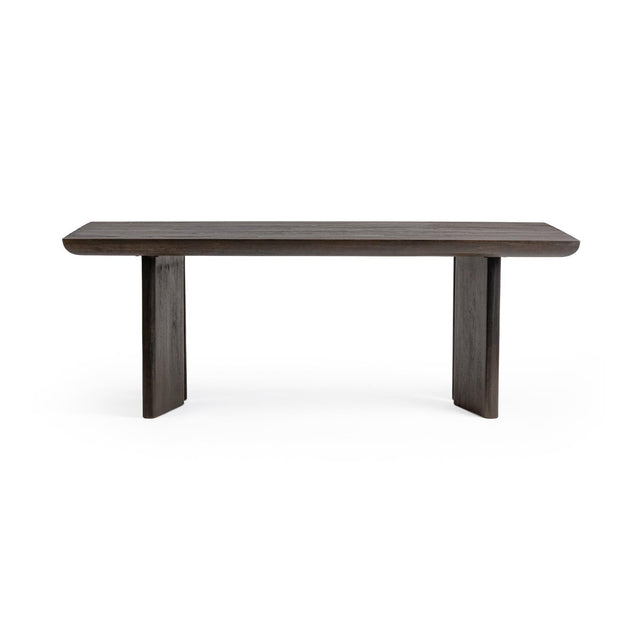 Celadon Truffle Brown 84" Rectangular Dining Table