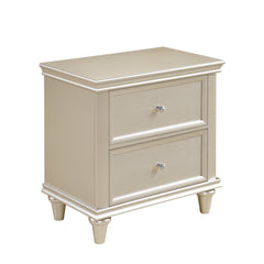 Celandine Silver 4-piece Twin Bedroom Set - Ornate Home